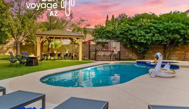 Spacious Oasis | Heated Pool & Spa + Basketball Court