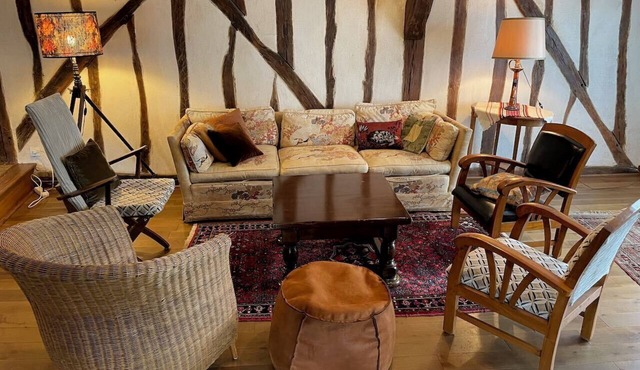 Spacious old house for 10, courtyard and enclosed garden. Auxerre town center