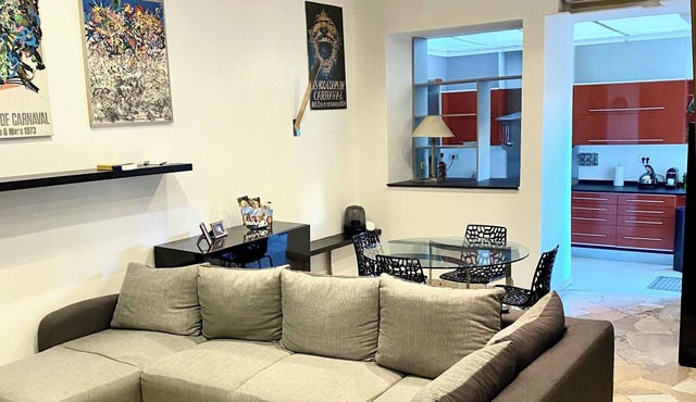 Spacious, Perfect location (Near by "Nicetoile"). Little garden.