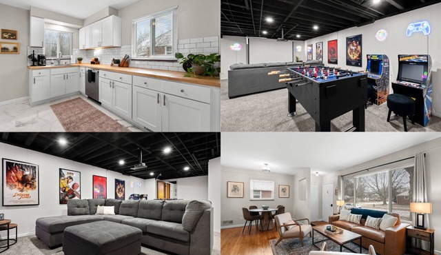 Spacious Pet Friendly Home With Theater/Game Room
