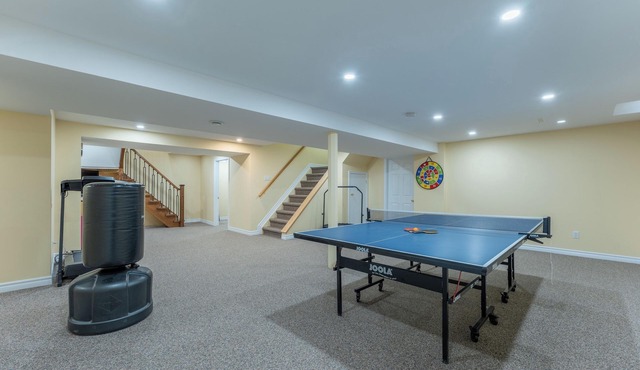 Spacious | Ping Pong | Exercise Tools | EV Charger
