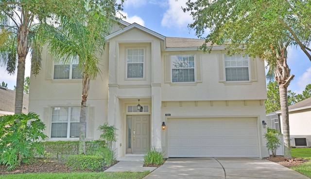 Spacious Pool Home With Game Room in Gated Community Close to Parks