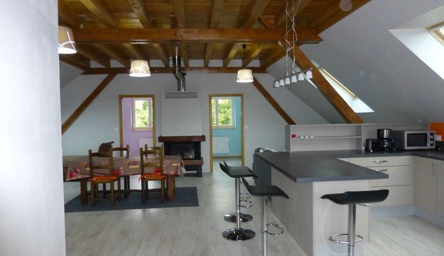 Spacious, quiet, with garage on the wine route, near Strasbourg and Obernai.