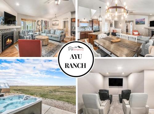 Spacious ranch w hot tub & fire pit