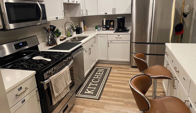 Spacious, remodeled 4-bedroom home with WiFi, AC, fire pit in charming Champaign