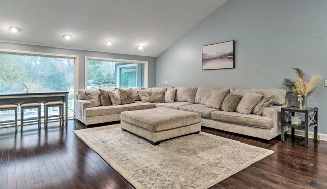 Spacious Rochester Home with Heated Pool and Hot Tub!