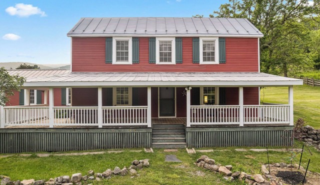 Spacious Rural Farmhouse Getaway with Peaceful Views