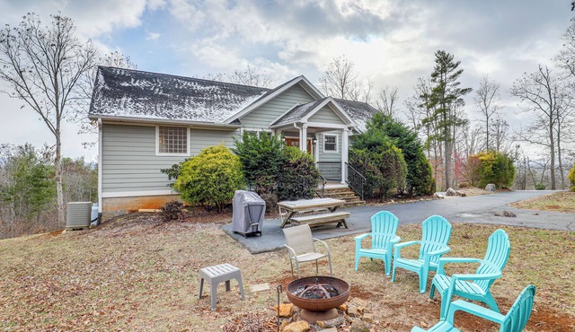 Spacious & Scenic! Weaverville Home Near Main St