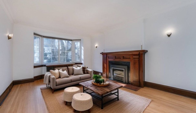 Spacious single family home in historic Rosedale. Private yard and parking.