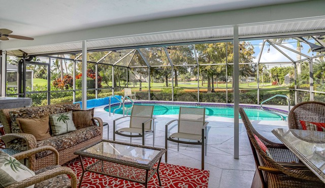 Spacious, Snowbird-Friendly Gem with Golf Course & Pond View plus a Private Pool