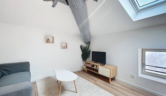 Spacious studio for two in Cuxac-d'Aude