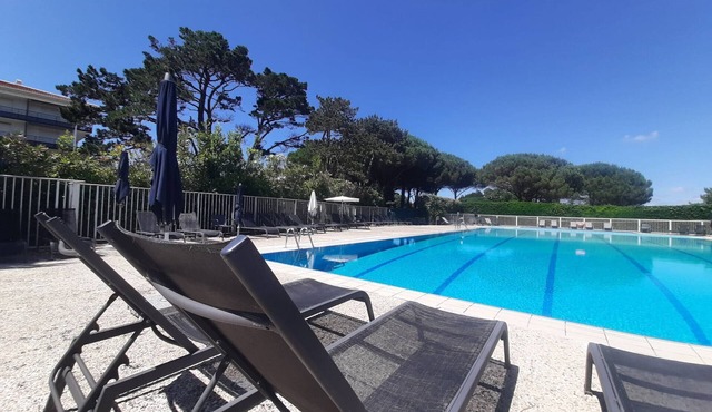 Spacious studio in Anglet near the beach with pool