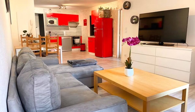 Spacious T2 apartment in the center of Chorges