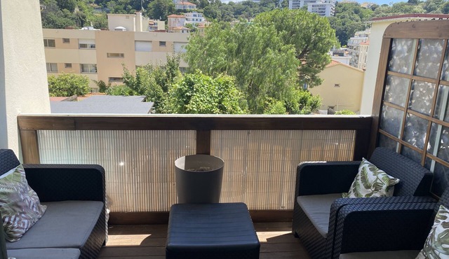 Spacious T2 in the heart of Nice