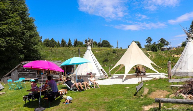 Spacious tipi 7 beds
