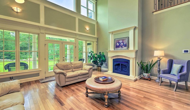 Spacious Trenton Home w/Pond on 20 Acres!