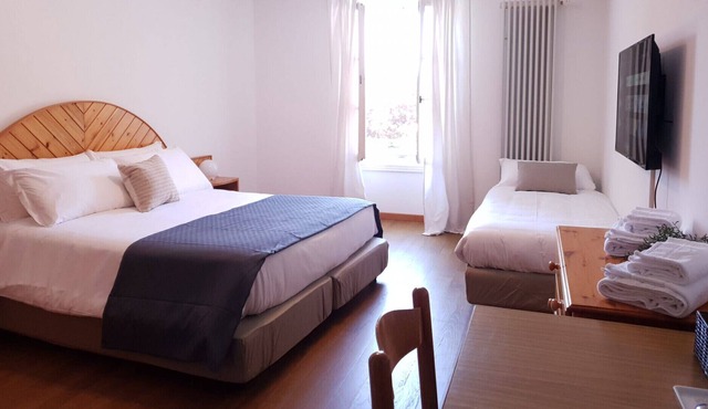 Spacious triple room in Bike Hotel (NATURE VILLAGE 20)