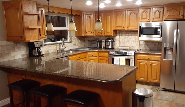 Spacious Two Bedroom Suite an Hour's Drive from Eight Ski Resorts