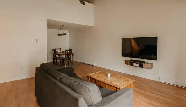 Spacious two-bedroom condo twenty minutes from beaches, ten from downtown.