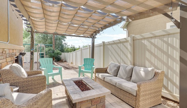 Spacious Utah Retreat w/Deck, Grill & Fire Pit!