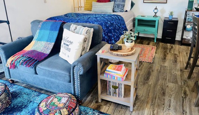 Spacious, vibrant studio in midtown, by Expo Square, close to downtown