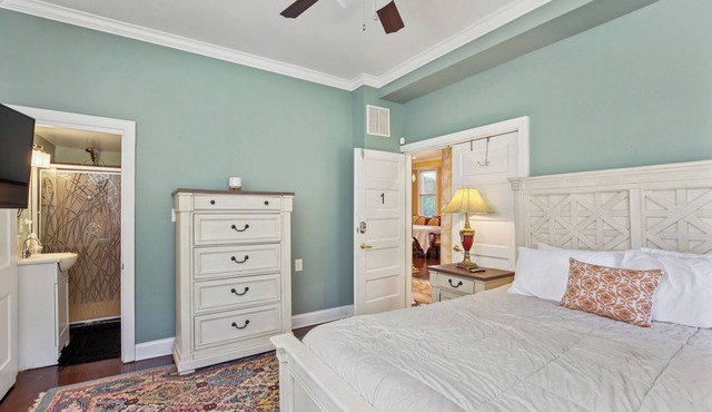 Spacious Victorian house in delightful Baltimore with porch & large yard