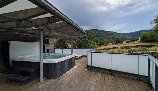 Spacious villa with spa and pool table, WiFi, private parking