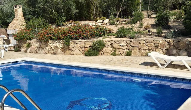 Spacious villa with private pool near Lloret de Mar