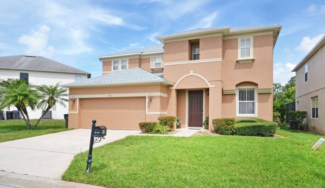 Spacious villa with private pool, hot tub and games room