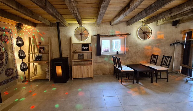 Spacious Village Home with Reception Room, Petanque Court, and Terrace near Lake Eguzon