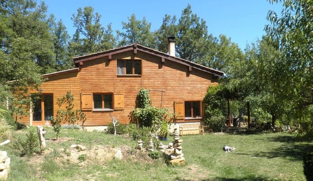 Spacious wooden house with splendid view