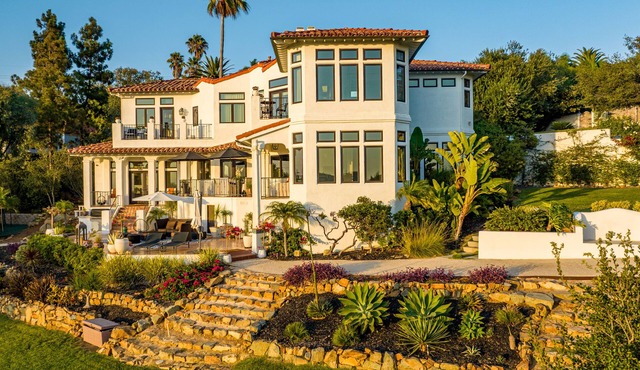Spanish Modern Estate - 1 Acre - 180° Sunset Ocean Views - PGA + Beaches Nearby