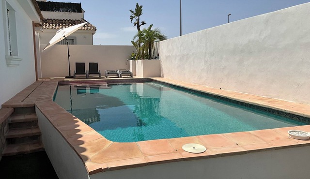 Spanish villa with large swimming pool