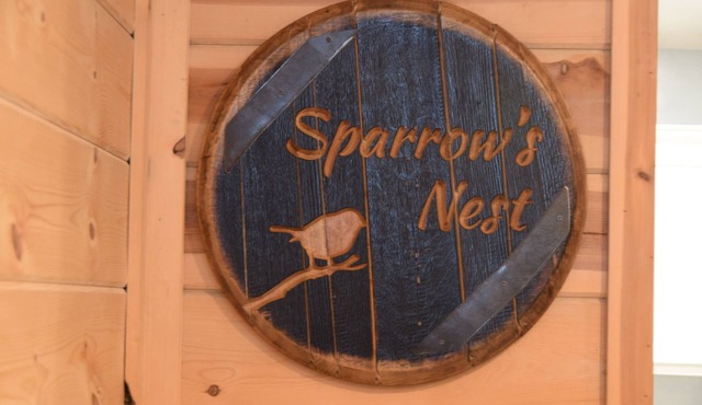 Sparrows Nest Luxurious newly built home overlooking woods and mountains.
