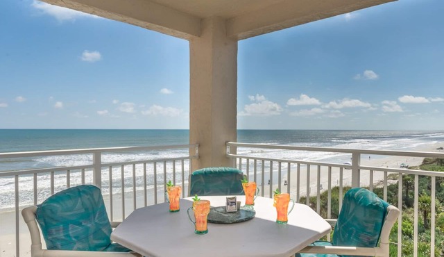 Spectacular Beachfront Views from this Tastefully Decorated Condo ~ PH5B Palm House