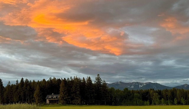 Spectacular Designer Home Between Flathead River and Swims Creek in Bigfork