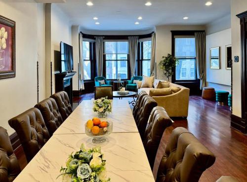 Spectacular Gilded Age 6 Bedroom Gold Coast Mansion with Deck