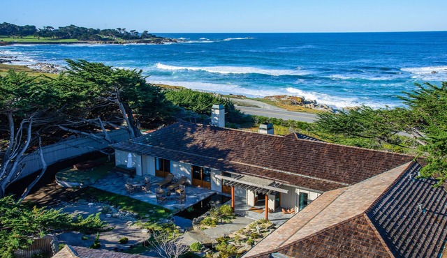 Spectacular home on ocean. Spyglass & Beach adjacent. Very private!