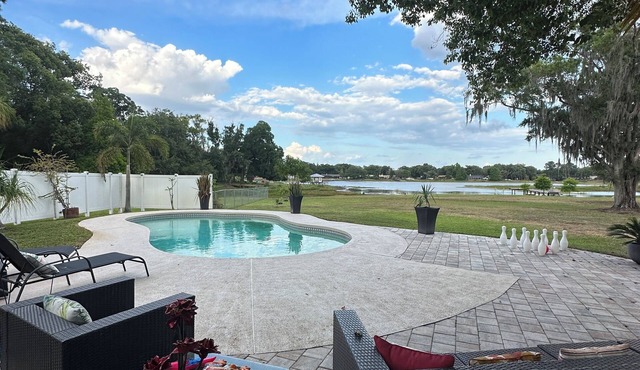 Spectacular Lake Front House