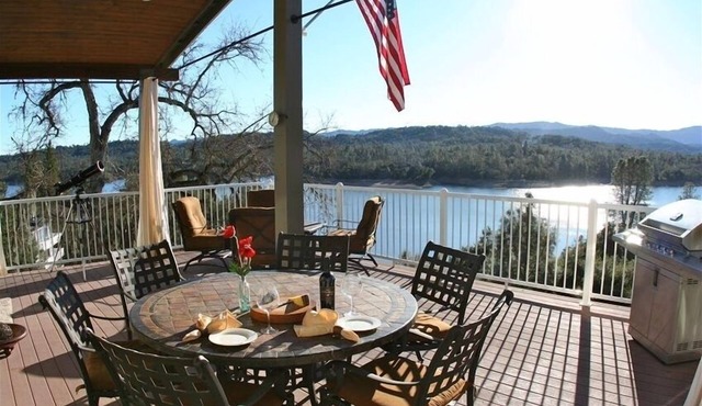Spectacular Lake Nacimiento Waterfront Home with Private Dock.