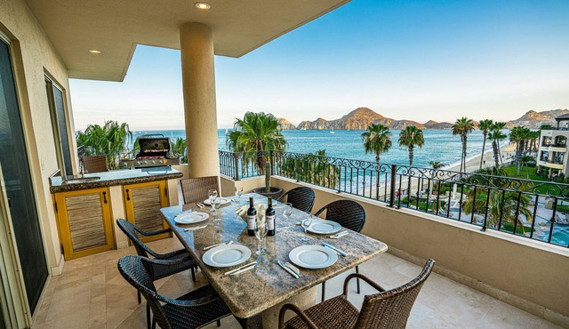 Spectacular OCEANFRONT - 2 Bedrooms, 4th Floor, Medano Beach & Lands End Views!