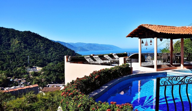 Spectacular Ocean Views From Casa Patricia In Mismaloya