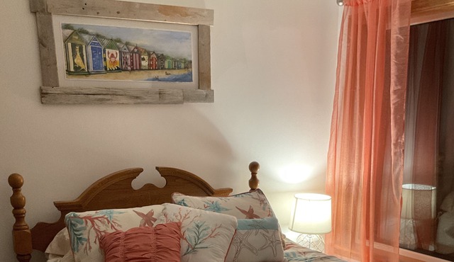 Spectacular Ocean View Bedroom in our private home on the beach.