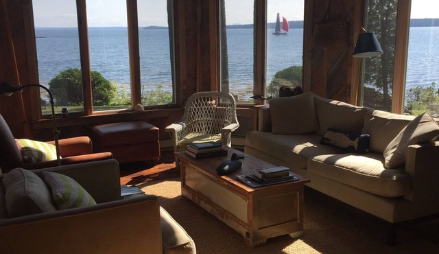 Spectacular Oceanfront House on Penobscot Bay