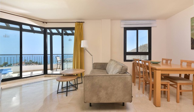 Spectacular One Bedroom Seaview Apartment Torrox, Nerja