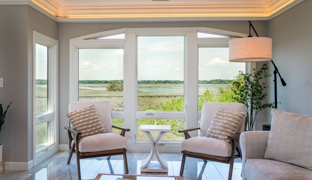 Spectacular Panoramic Marsh Views! Amenity access included!