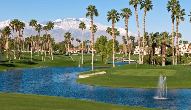 Spectacular Patio Views of the Santa Rosa Mountains, PVCC Golf Course & Pool!