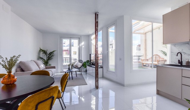 Spectacular penthouse with terrace