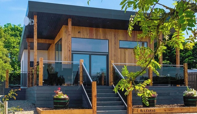 Spectacular property with large glass frontage to take advantage of the views.