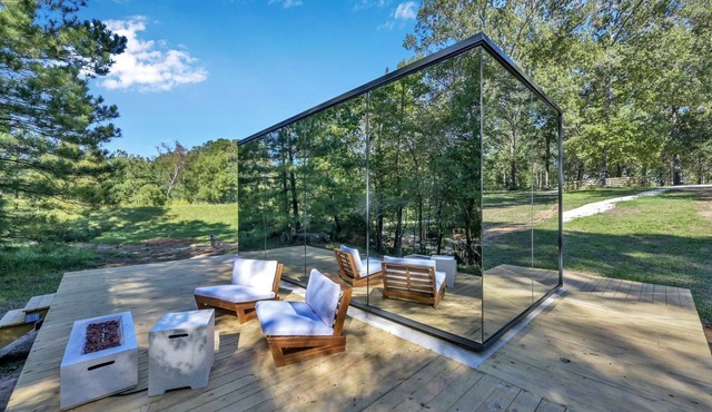 Spectacular Scenery Awaits: Modern Tiny House with Sauna in Coldspring, TX